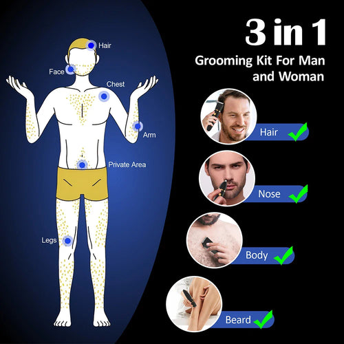 All-in-One Men's Grooming Kit