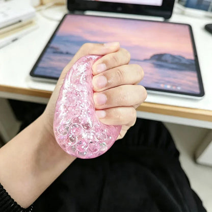 Glitter Dumpling Squishy Toy