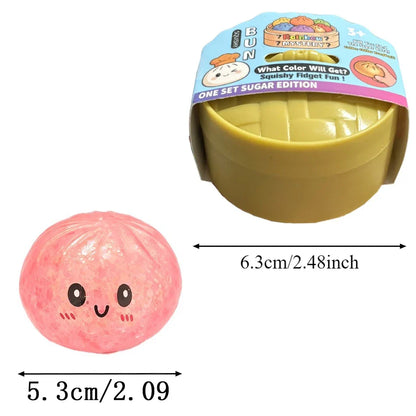 Glitter Dumpling Squishy Toy