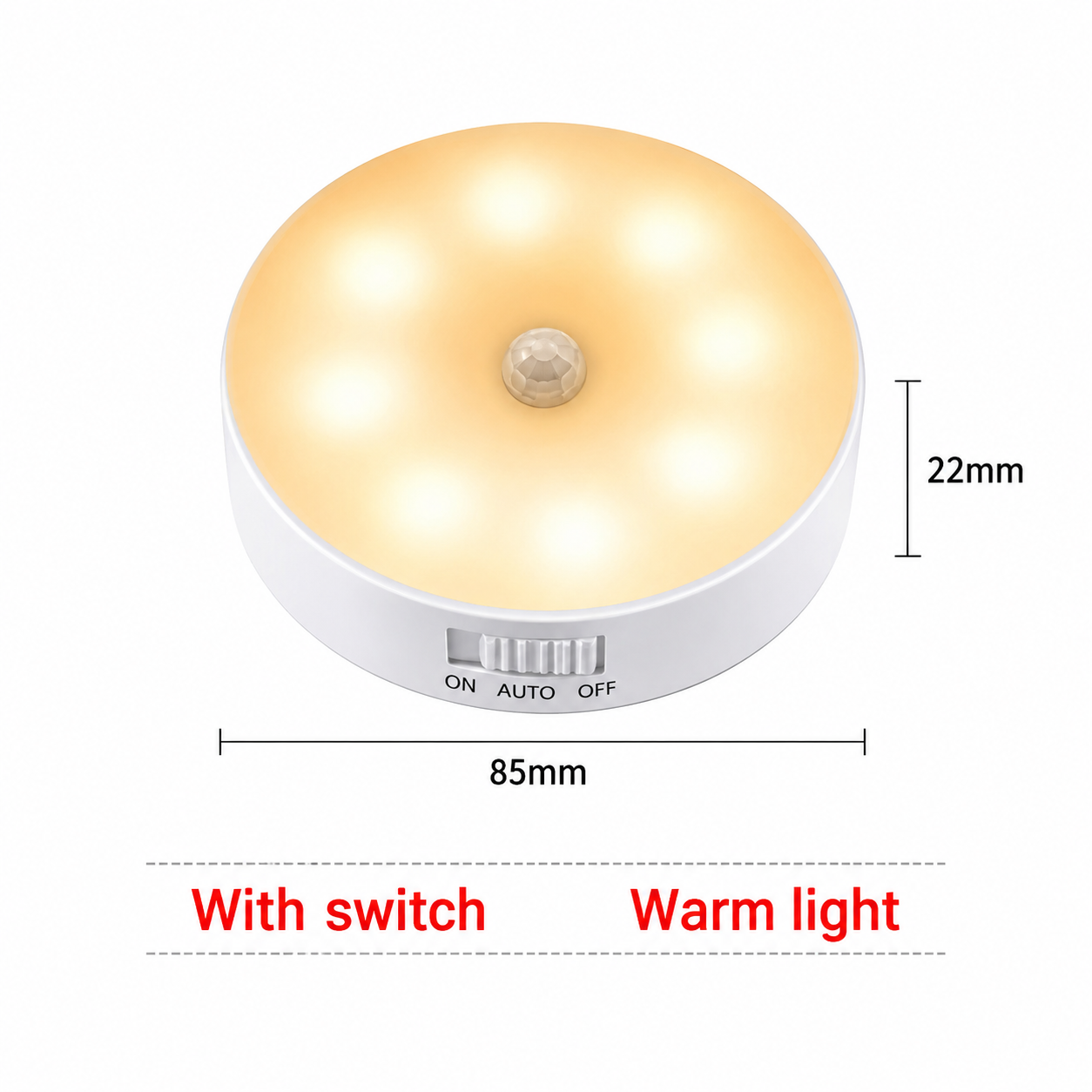 GlowSense™ Motion Light